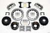 Wilwood Narrow Superlite 4R Rear P-Brk Kit 12.88in Drill Polish Big Ford New Style 2.50in Offset - Wilwood - part 140-9219-DP - TLNS Motorsports