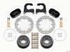 Wilwood Dynapro Lug Mount Single Rear Dynamic Kit SA Drilled M-W/Lamb Ends 1/2in Studs - Wilwood - part 140-12549-D - TLNS Motorsports