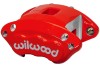 Wilwood Caliper-D154-Red 1.62/1.62in Pistons 1.04in Disc - Wilwood - part 120-11872-RD - TLNS Motorsports