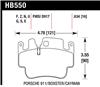 Hawk Porsche HPS Street Front Brake Pads - Hawk Performance - part HB550F.634 - TLNS Motorsports