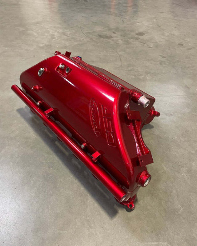 CSF BMW M2/M3/M4 S58 (G8X) Charge-Air Cooler Manifold - Candy Apple Red - CSF - part 8233CAR - TLNS Motorsports