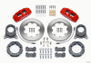 Wilwood Dynapro 6 Front Hat Kit 11.75in Rotor Red 66-75 Ford Bronco Dana 30/44 w/Lines - Wilwood - part 140-13303-R - TLNS Motorsports