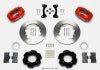 Wilwood Forged Dynalite Front Hat Kit 11.00in Red 95-05 Miata - Wilwood - part 140-11704-R - TLNS Motorsports
