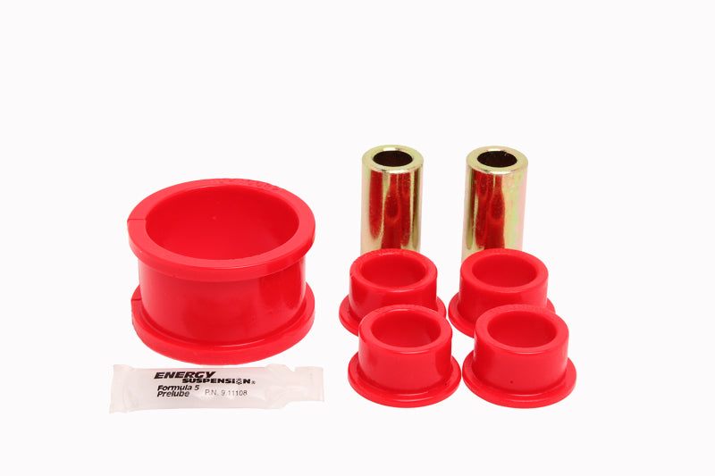 Energy Suspension 04-15 Nissan Titan Rack And Pinion Bushing Set - Red - Energy Suspension - part 7.10106R - TLNS Motorsports
