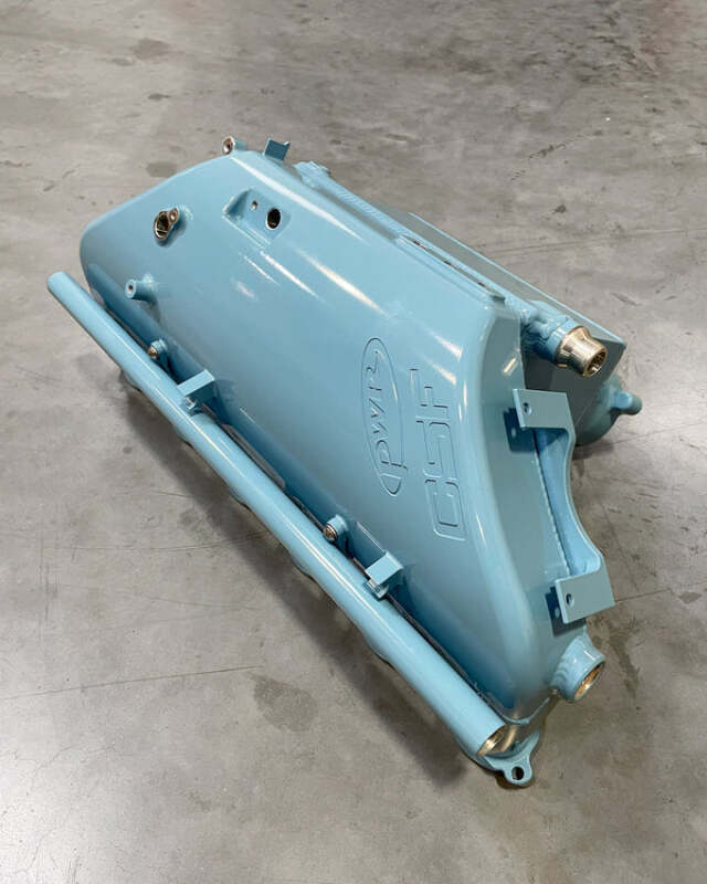 CSF BMW M2/M3/M4 S58 (G8X) Charge-Air Cooler Manifold - Snow Blue - CSF - part 8233SB - TLNS Motorsports