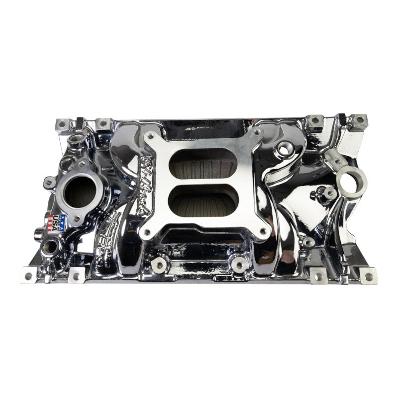 Edelbrock Chevy Vortec SB Performance EPS Manifold - Chrome Plasma Finish - Edelbrock - part 2716-CP - TLNS Motorsports