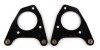 Wilwood Brackets (2) - MD Front 87-93 Mustang - Wilwood - part 249-4501/02 - TLNS Motorsports