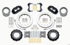 Wilwood Narrow Superlite 4R Front Hat Kit 12.88in 76-77 Ford Bronco Dana 44 w/Lines - Wilwood - part 140-13305 - TLNS Motorsports