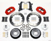 Wilwood Narrow Superlite 6R Front Hub Kit 12.88in Red 60-68 Ford / Mercury Full Size / Galaxie - Wilwood - part 140-13630-R - TLNS Motorsports