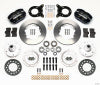 Wilwood Dynapro Dust-Boot Front Kit 11.00in 1965-1969 Mustang Disc & Drum Spindle - Wilwood - part 140-13343 - TLNS Motorsports