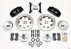 Wilwood Dynapro 6 Front Hub Kit 12.19in 70-78 Camaro - Wilwood - part 140-10738 - TLNS Motorsports