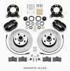 Wilwood Forged Dynalite-M Front Kit 11.30in 1 PC Rotor&Hub 1965-1969 Mustang Disc & Drum Spindle - Wilwood - part 140-13476 - TLNS Motorsports