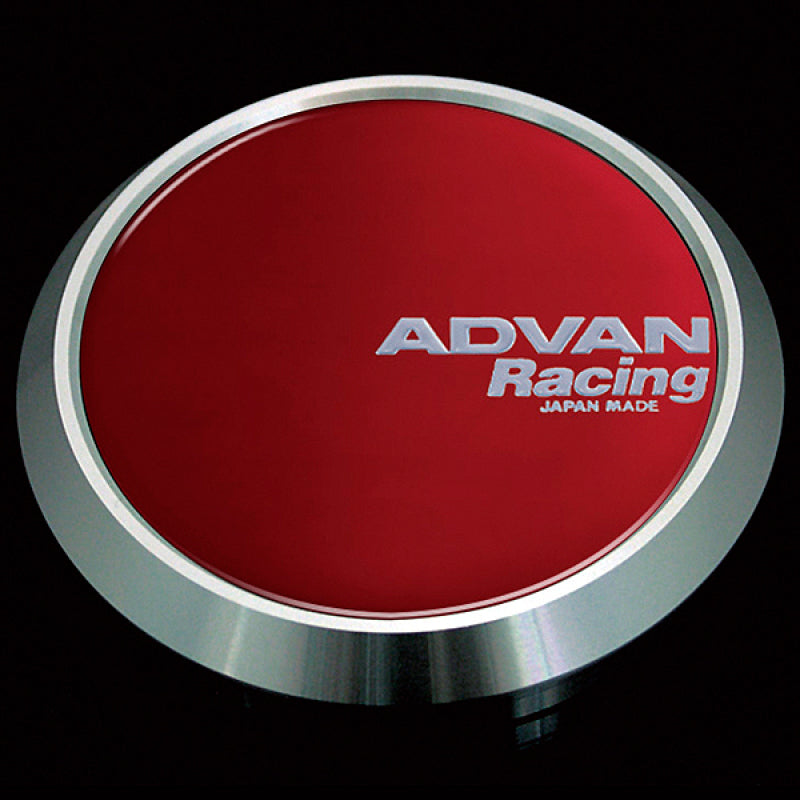 Advan 73mm Flat Center Cap - Candy Red - Advan - part YV3493 - TLNS Motorsports