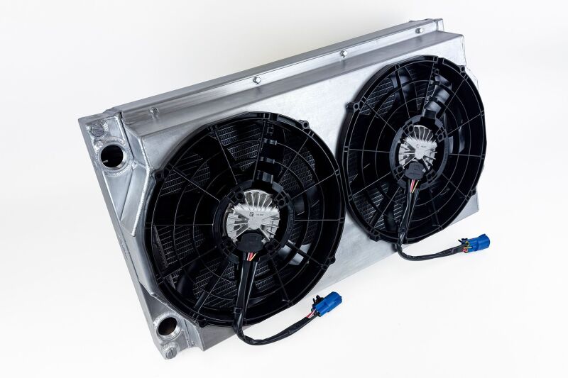 CSF Motorsport Radiator with Shroud - 14in SPAL Brushless Fans - Harnesses - CSF - part 8374 - TLNS Motorsports