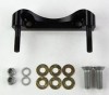 Wilwood Caliper Mounting Kit w/Bracket-Billet Narrow Dynalite Radial Mount 10.50in Rotor Sprint - Wilwood - part 250-13150 - TLNS Motorsports
