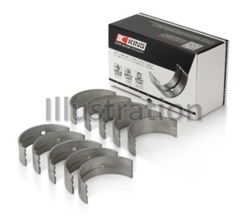 King Engine Bearings GM 6.6L V8 Duramax Turbo Diesel L5P Late Main Bearing Set - King Engine Bearings - part MB5889SX - TLNS Motorsports