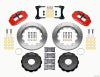 Wilwood Narrow Superlite 4R Front Hat Kit 14.00in Red 2007-Up Jeep Wrangler - Wilwood - part 140-12440-R - TLNS Motorsports