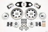Wilwood Forged Dynalite Front Kit 12.19in Drilled Polished 71-80 Pinto/Mustang II Disc & Drum - Wilwood - part 140-7017-DP - TLNS Motorsports