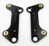 Wilwood Brackets (2) - Front Drag - HD 67-69 Camaro 64-72 Nova - Wilwood - part 249-0973L/R - TLNS Motorsports