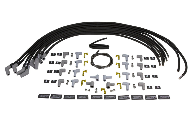 Fast Wire Set, Firewire W/ Sleeve, 8 Cyl., 45 Plug, Universal - FAST - part 295-0083 - TLNS Motorsports