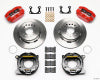 Wilwood Dynapro Dust-Boot P/S Park Brake Kit Red Big Ford 2.36in Offset - Wilwood - part 140-13204-R - TLNS Motorsports