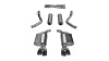 Corsa 2015-2016 Dodge Challenger Xtreme Cat-Back Dual Rear Exit with Twin 3.5in Black Pro-SeriesTips - CORSA Performance - part 14985BLK - TLNS Motorsports
