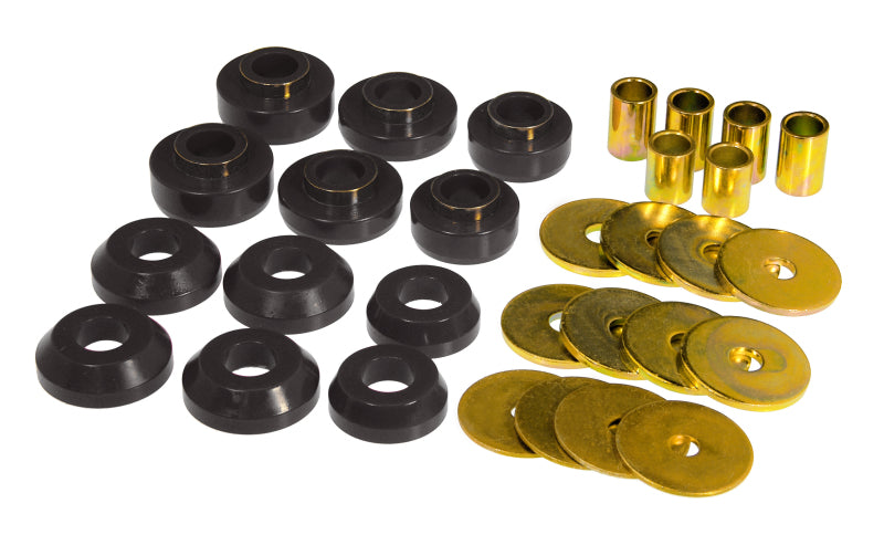 Prothane 76-81 GM Firebird / Trans Am Body Mount - Black - part 7-127-BL - TLNS Motorsports