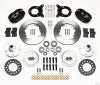 Wilwood Forged Dynalite Front Kit 11.00in 1965-1969 Mustang Disc & Drum Spindle - Wilwood - part 140-11071 - TLNS Motorsports