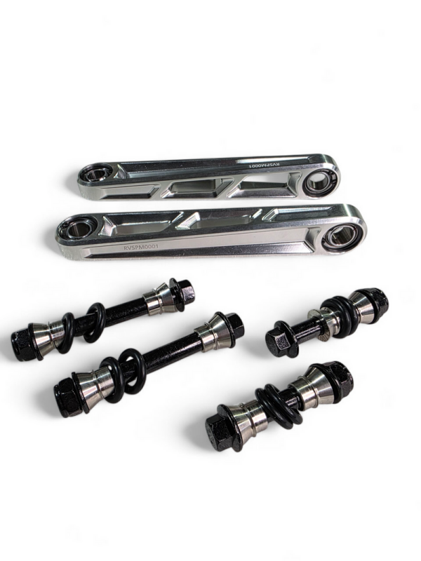 Elektric Offroad 2024+ Can Am Maverick R Front Sway Bar Links Anodized Clear - Elektric Off Road - part RVSPA0003-C - TLNS Motorsports