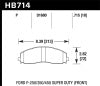 Hawk 2015 Ford F-250/350/450 Super Duty Front Brake Pads - Hawk Performance - part HB714P.715 - TLNS Motorsports