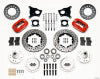 Wilwood Forged Dynalite Front Kit 11.00in Drill-Red AMC 71-76 OE Disc w/o Bendix Brakes - Wilwood - part 140-11940-DR - TLNS Motorsports