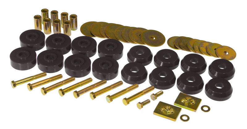 Prothane 59-64 Chevy Impala / Belair Body Mount Kit - Black - part 7-144-BL - TLNS Motorsports