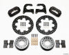 Wilwood Forged Dynalite Rear Drag Kit Drilled Rotor 58-64 Olds/Pontiac 1/2in Studs - Wilwood - part 140-0264-BD - TLNS Motorsports