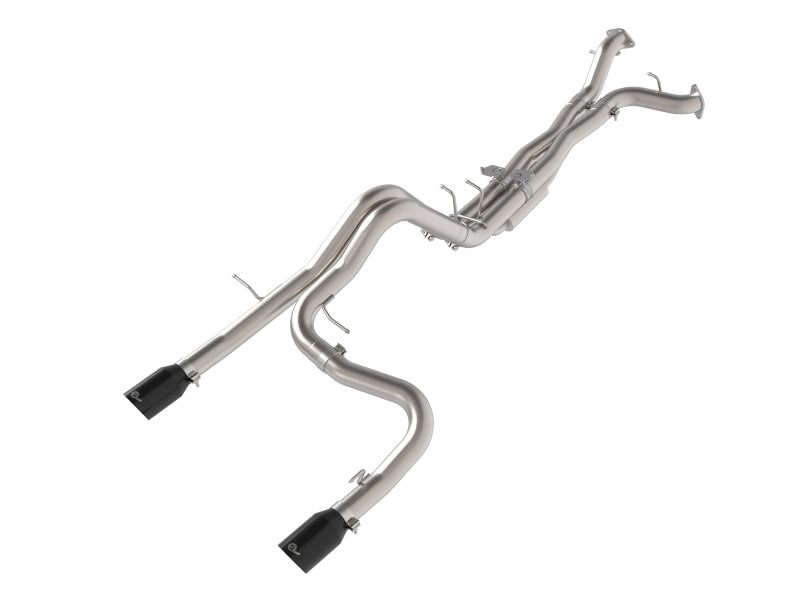 aFe 22-26 Ford Bronco V6 3.0L (tt) Vulcan Series 3in 304SS Cat-Back Exhaust System w/ Black Tips - aFe - part 49-33154-B - TLNS Motorsports