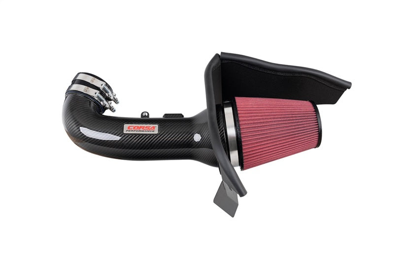Corsa 16-24 Chevrolet Camaro SS 6.2L V8 Carbon Fiber Open Element Air Intake - Dry - CORSA Performance - part 44018D - TLNS Motorsports