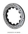 Wilwood Rotor-SRP36 Iron-RH-BLK-Drill 14.00 x .760 - 12 on 8.75in - Wilwood - part 160-12888-BK - TLNS Motorsports