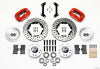 Wilwood Forged Dynalite Front Kit 11.00in Drilled Red 79-87 GM G Body - Wilwood - part 140-11009-DR - TLNS Motorsports
