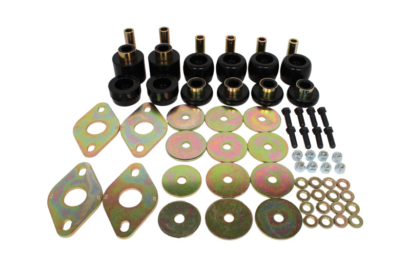 Energy Suspension 04-15 Nissan Titan King Cab Body Mount Set - Black - Energy Suspension - part 7.4105G - TLNS Motorsports