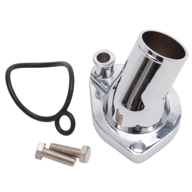 Edelbrock Ford SB V8 Edelbrock 15 Deg. Polished Aluminum Waterneck - Edelbrock - part 4814 - TLNS Motorsports