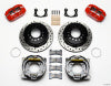 Wilwood Dynapro Low-Profile 11.00in P-Brake Kit Drill-Red New Big Ford 2.50in Off Front Mount - Wilwood - part 140-11404-DR - TLNS Motorsports