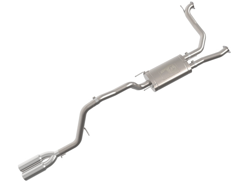 aFe Vulcan Series 3in Stnless Steel Cat-Back Exhaust w/Polished Tip Nissan Armada 25-26 V6-3.5L(tt) - aFe - part 49-36143-P - TLNS Motorsports