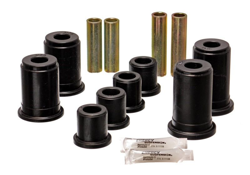 Energy Suspension 99-04 Chevy Silverado/GMC Sierra Black Front and Lower Control Arm Bushing Set - part 3.3186G - TLNS Motorsports