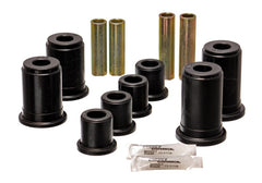 Energy Suspension 99-04 Chevy Silverado/GMC Sierra Black Front and Lower Control Arm Bushing Set - part 3.3186G - TLNS Motorsports