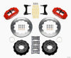 Wilwood Narrow Superlite 6R Front Hat Kit 12.88in Red 93-96 Mazda RX7 - Wilwood - part 140-11963-R - TLNS Motorsports