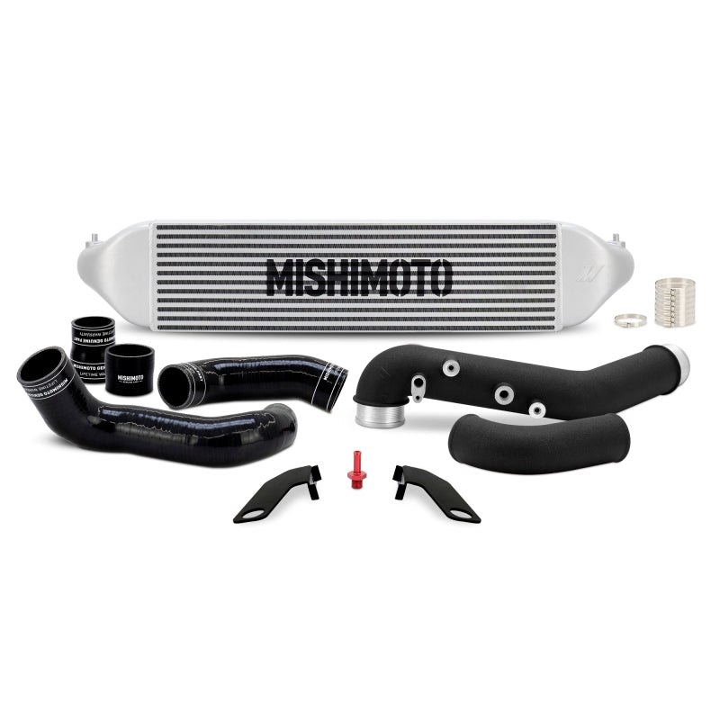 Mishimoto 2023+ Honda Civic Type-R Intercooler Kit w/Pipes - Silver Intercooler/Black Pipes - Mishimoto - part MMINT-CTR-23KSLBK - TLNS Motorsports