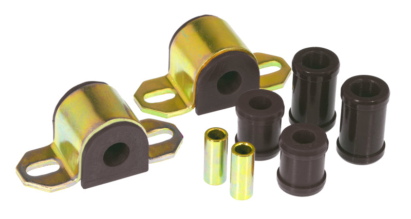 Prothane 67-81 Chevy Camaro/Firebird Rear Sway Bar Bushings - 11/16in 2-Bolt - Black - Prothane