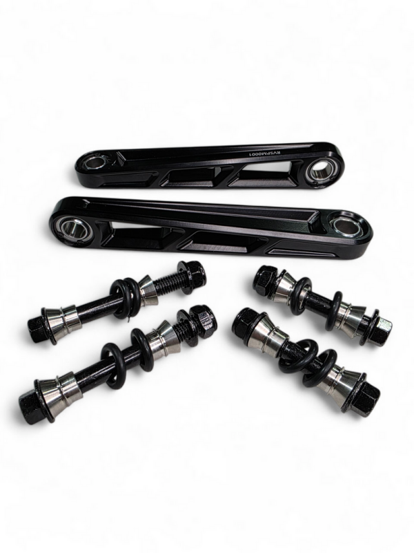 Elektric Offroad 2024+ Can Am Maverick R Front Sway Bar Links Anodized Black - Elektric Off Road - part RVSPA0003-B - TLNS Motorsports