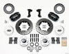 Wilwood Dynapro Dust-Boot Front Kit 11.00in Drilled 74-80 Pinto/Mustang II Disc Spindle only - Wilwood - part 140-13377-D - TLNS Motorsports