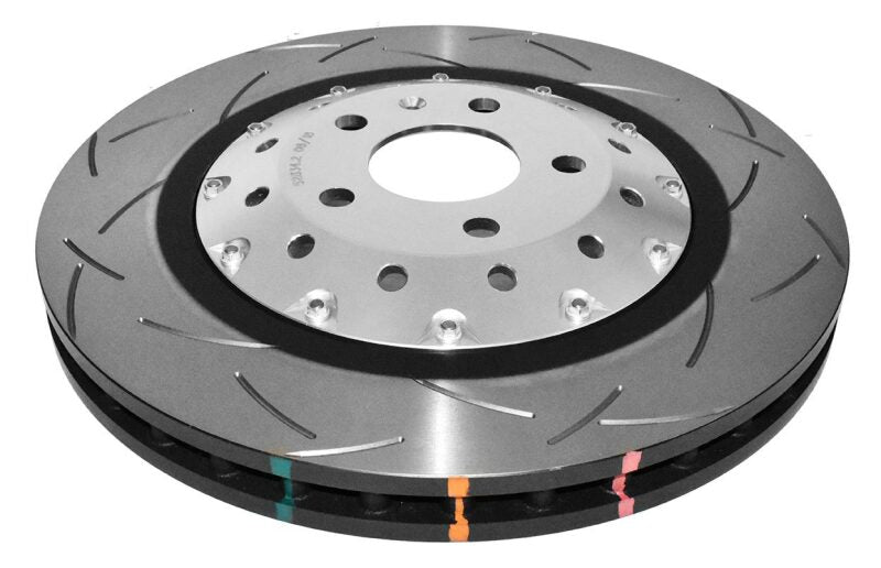 DBA Audi R8/RS5 F T3 5000 Series Slotted Front Rotor - Silver Hat - DBA - part DBA52834SLVS - TLNS Motorsports