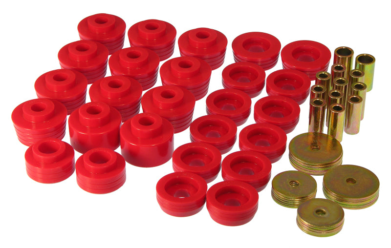 Prothane 78-88 GM Various Body Mount Kit - Red - part 7-132 - TLNS Motorsports